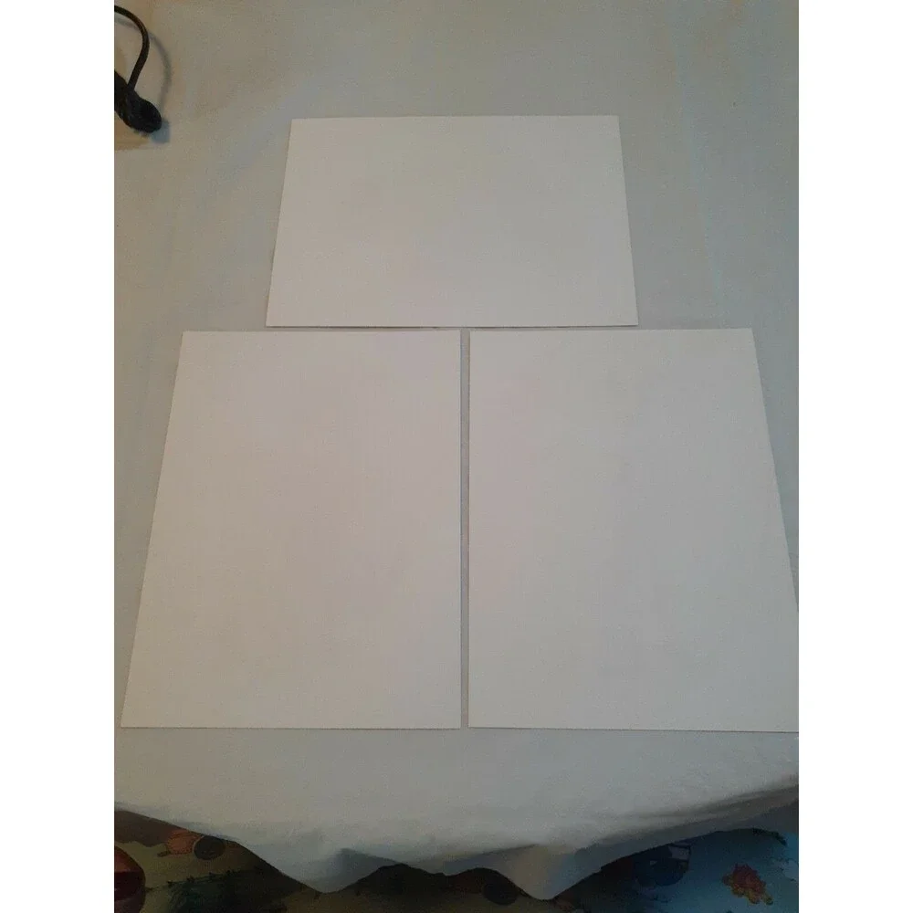 Lot Of 3 Nature Animal Picture Cards Crafts Art 5.75 x 7.75 Blank Back